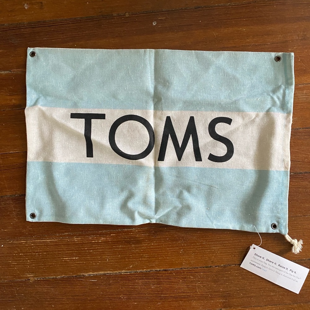 Toms Shoe Bag new condition with tags
